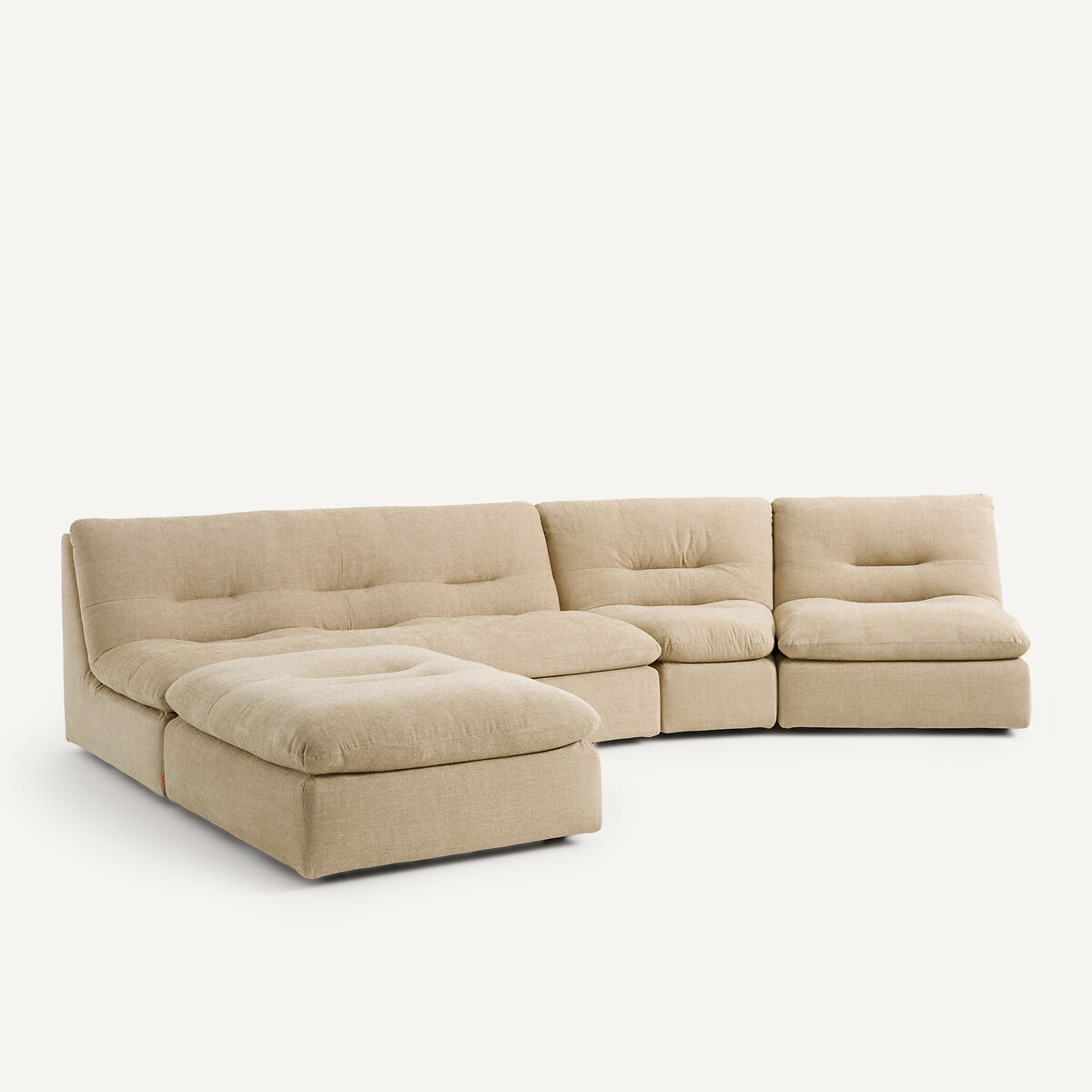 AM.PM<br>Apoio para os pés modular em Toile chinée, Giuliano