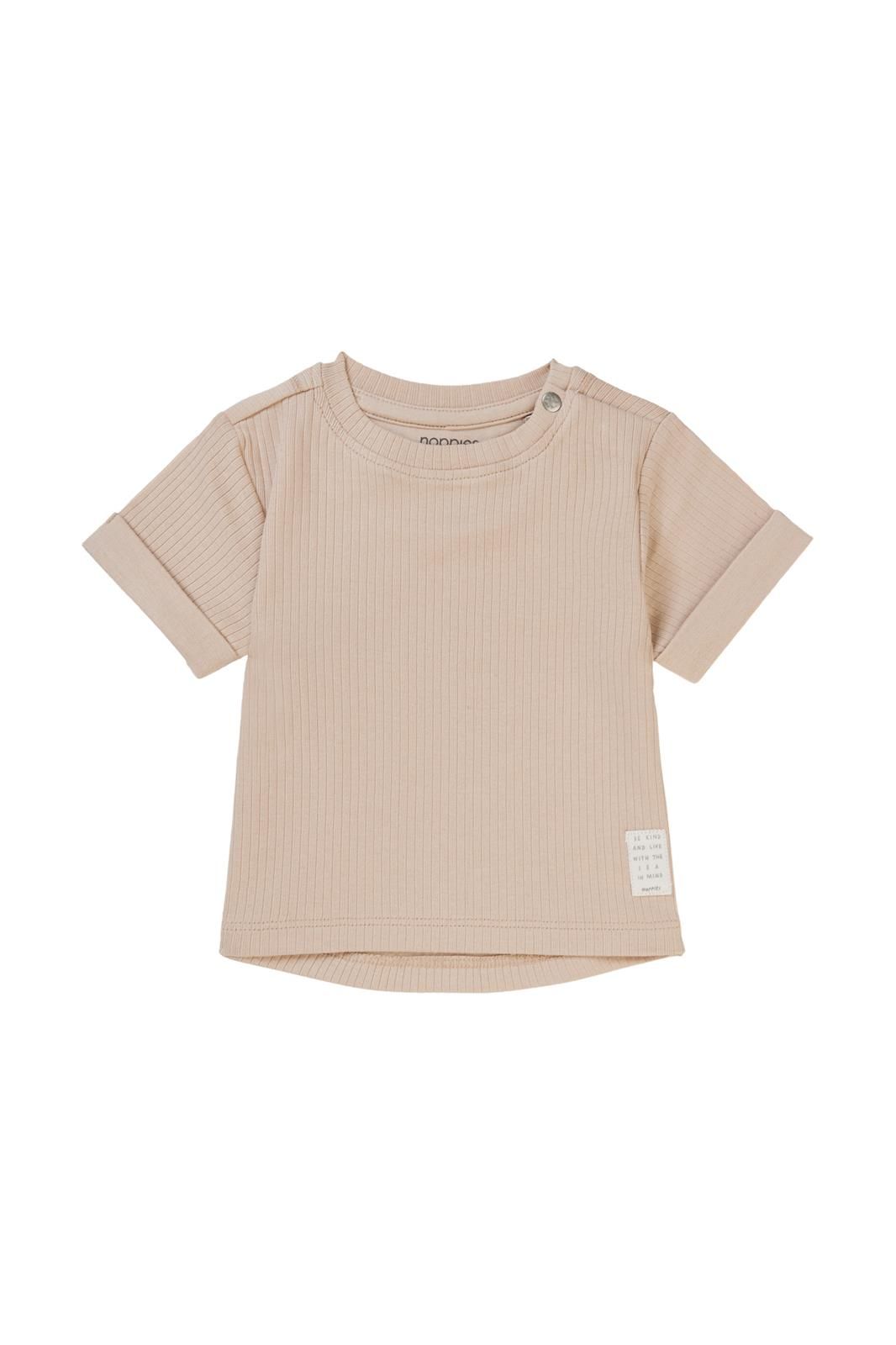 Noppies Newborn T-shirt Bernice - Doeskin