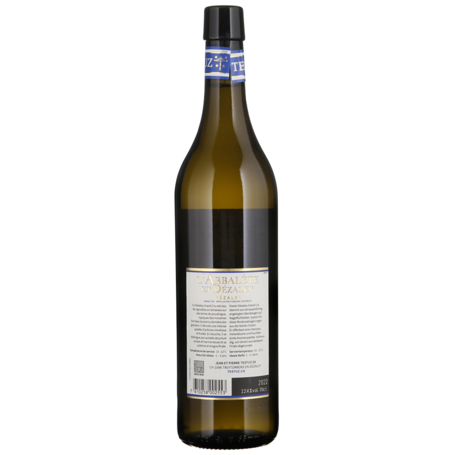 Lavaux AOC Dézaley Grand Cru L'Arbalète -70cl
