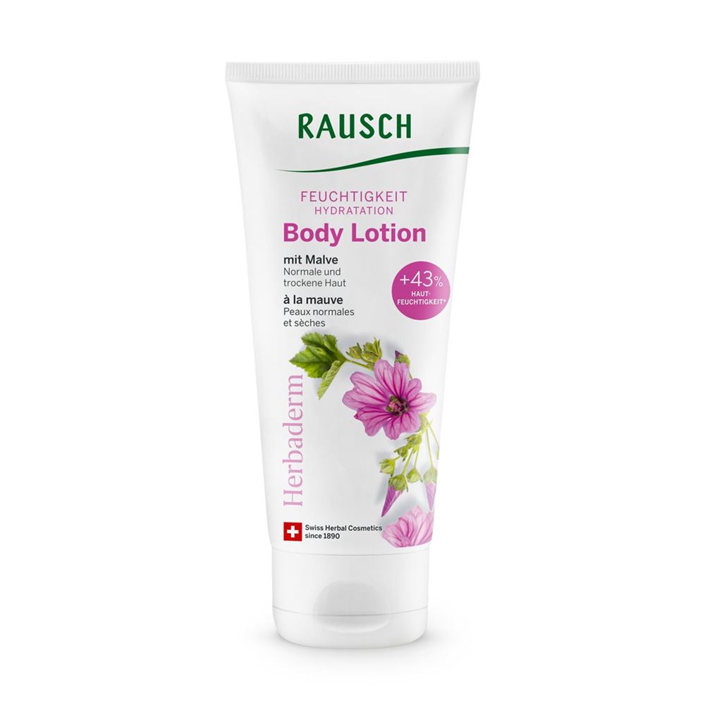 RAUSCH Feuchtigkeit Body Lotion Lot mit Malve Fl 200 ml