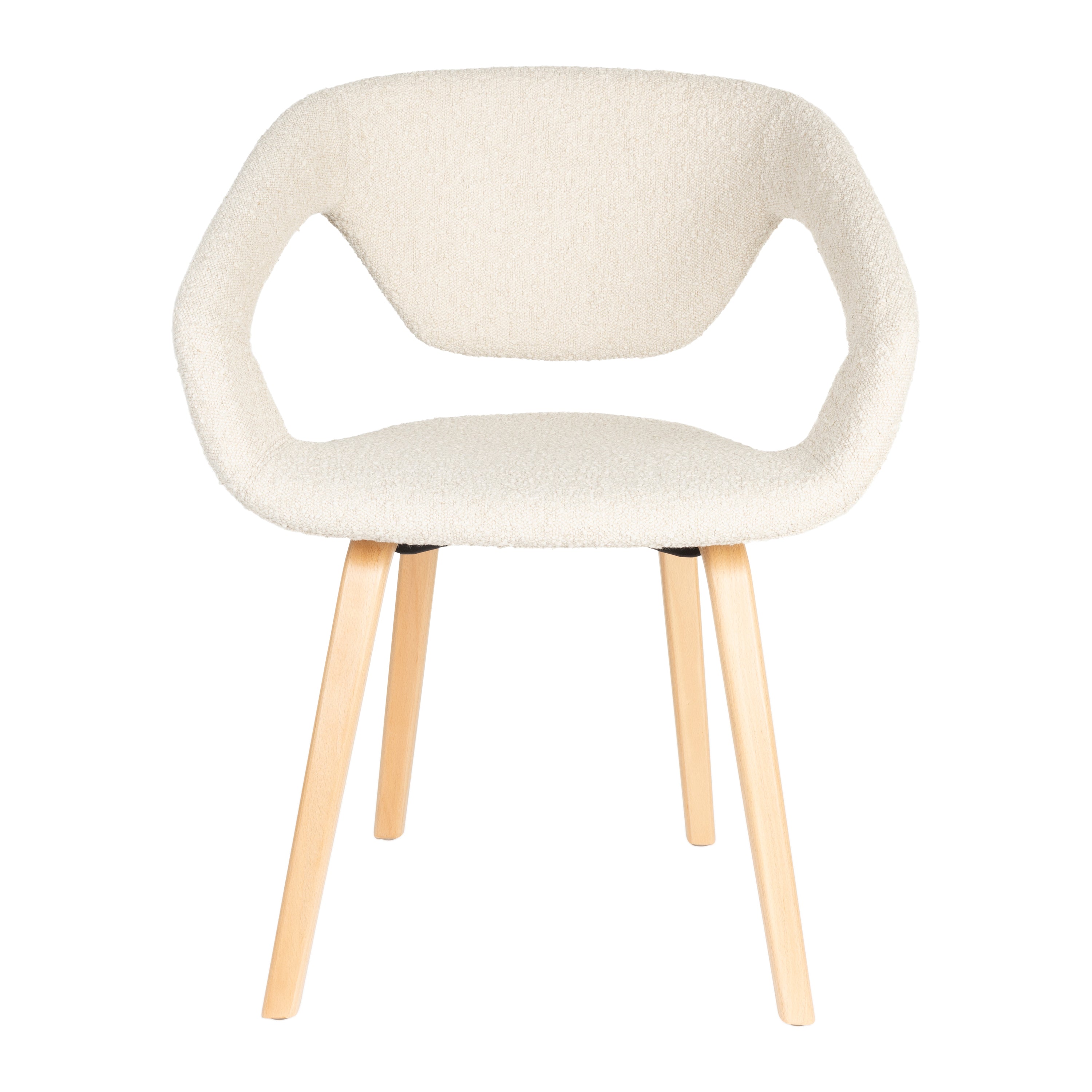 Zuiver Flexback Eetkamerstoel - Beige