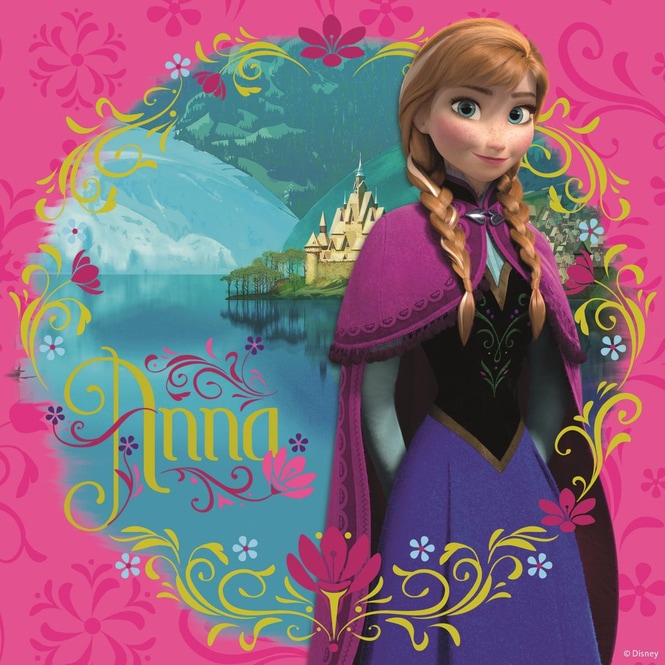Puzzle-Box - Die Eiskönigin - Elsa, Anna & Olaf - 3x 49 Teile