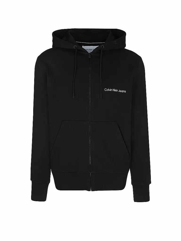 CALVIN KLEIN JEANS Sweatjacke schwarz