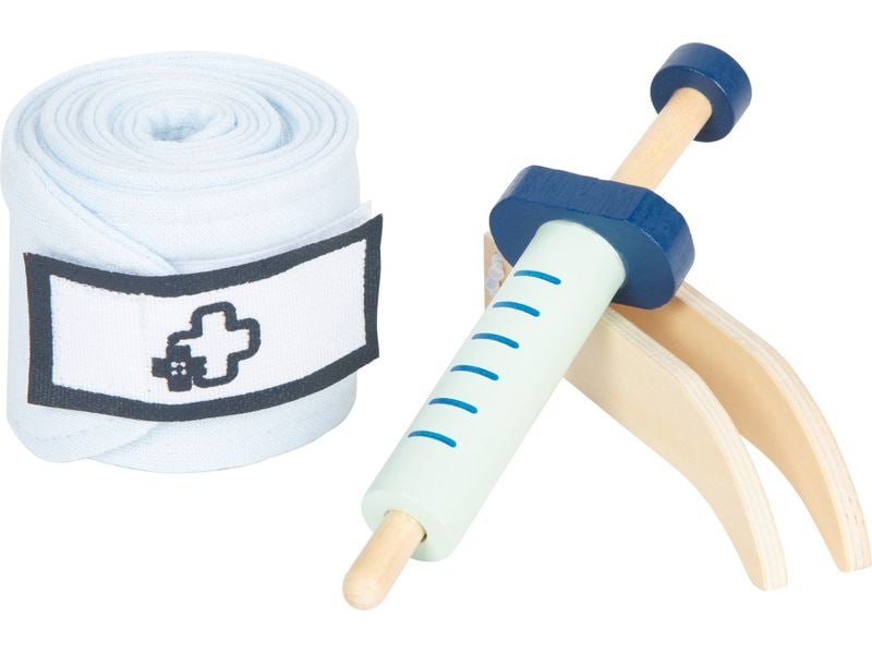 small foot Arzt Spielset Arztspielzeug-Set aus robustem Holz