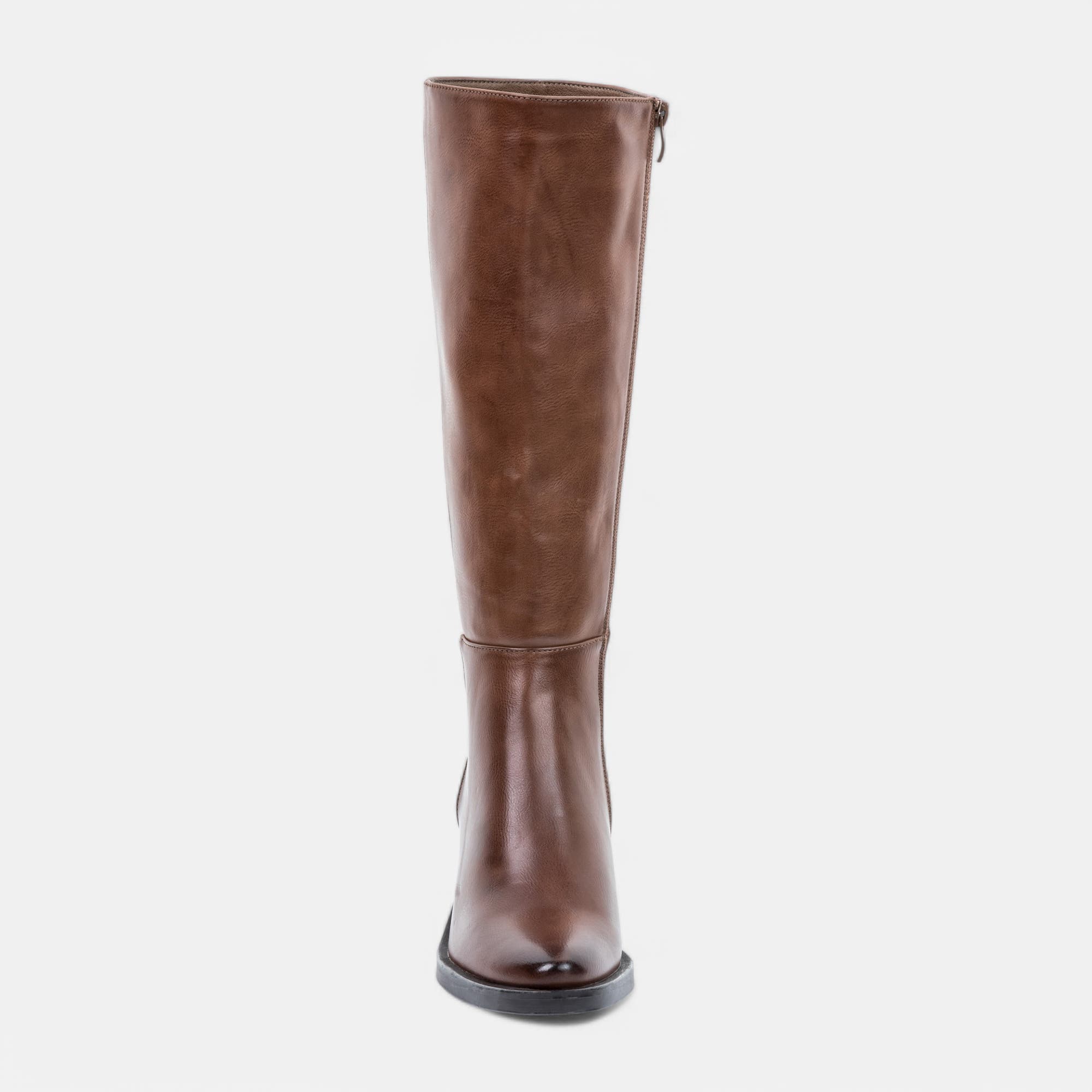 Bottes à talon Femme camel