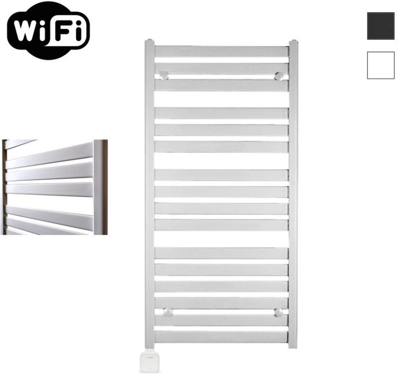 Sanicare - Carini Moda - Elektrische Wifi Radiator - Mat Wit - 120x60cm