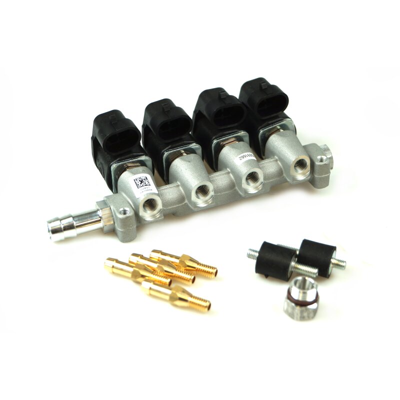 RAIL Injektor LPG CNG IG1 Apache 4 Zylinder 3 Ohm