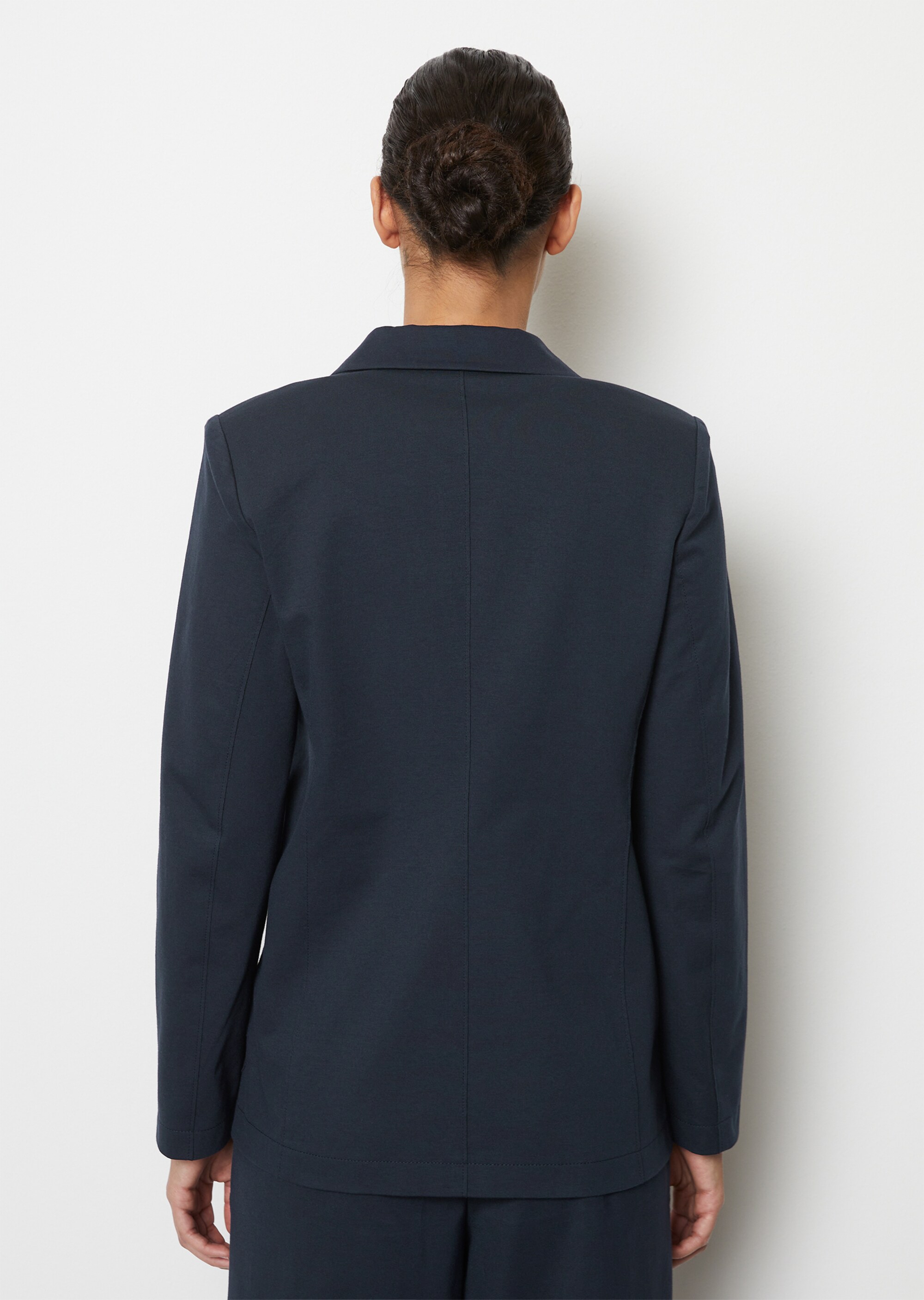 Jerseyblazer regularaus Interlock-Qualität