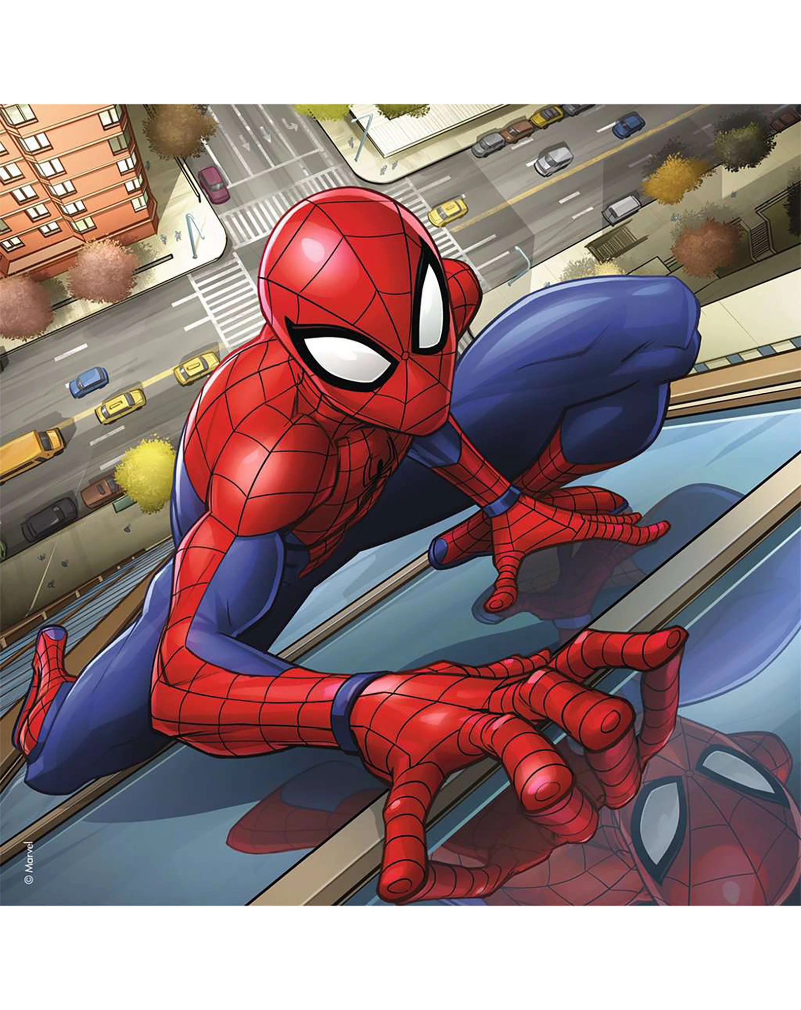 Puzzle SPIDER-MAN BESCHÜTZT DIE STADT 3x49-teilig