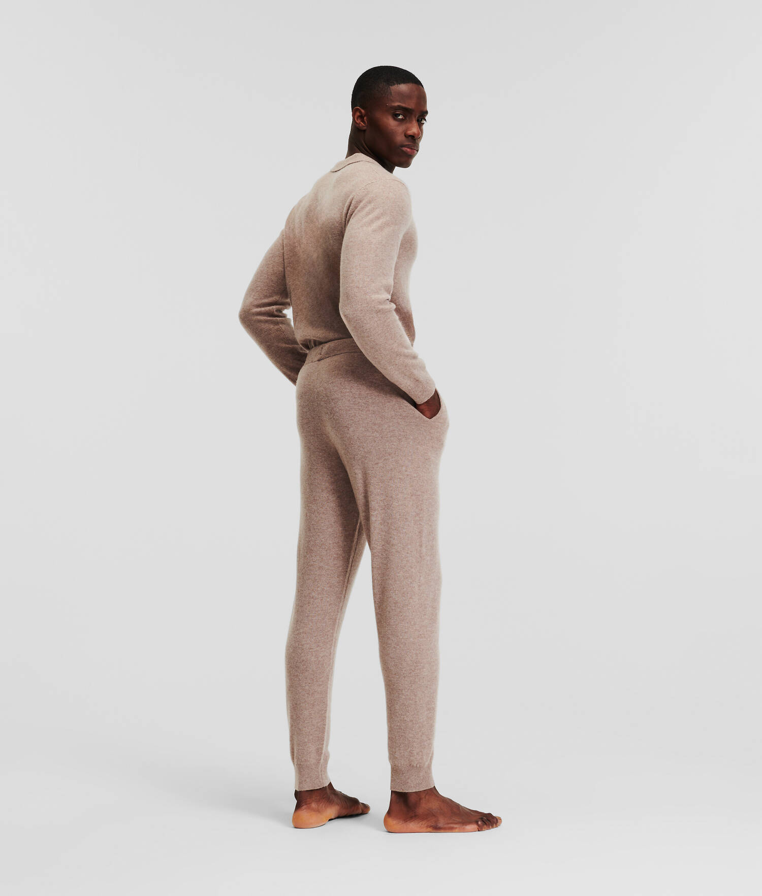 PANTALON DE JOGGING EN CACHEMIRE HOTEL KARL