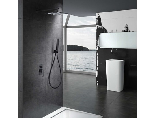 IMEX PRODUCTS - Barre et colonne de douche Colonne de douche encastrée imex suecia bdc032-6ng noir mat