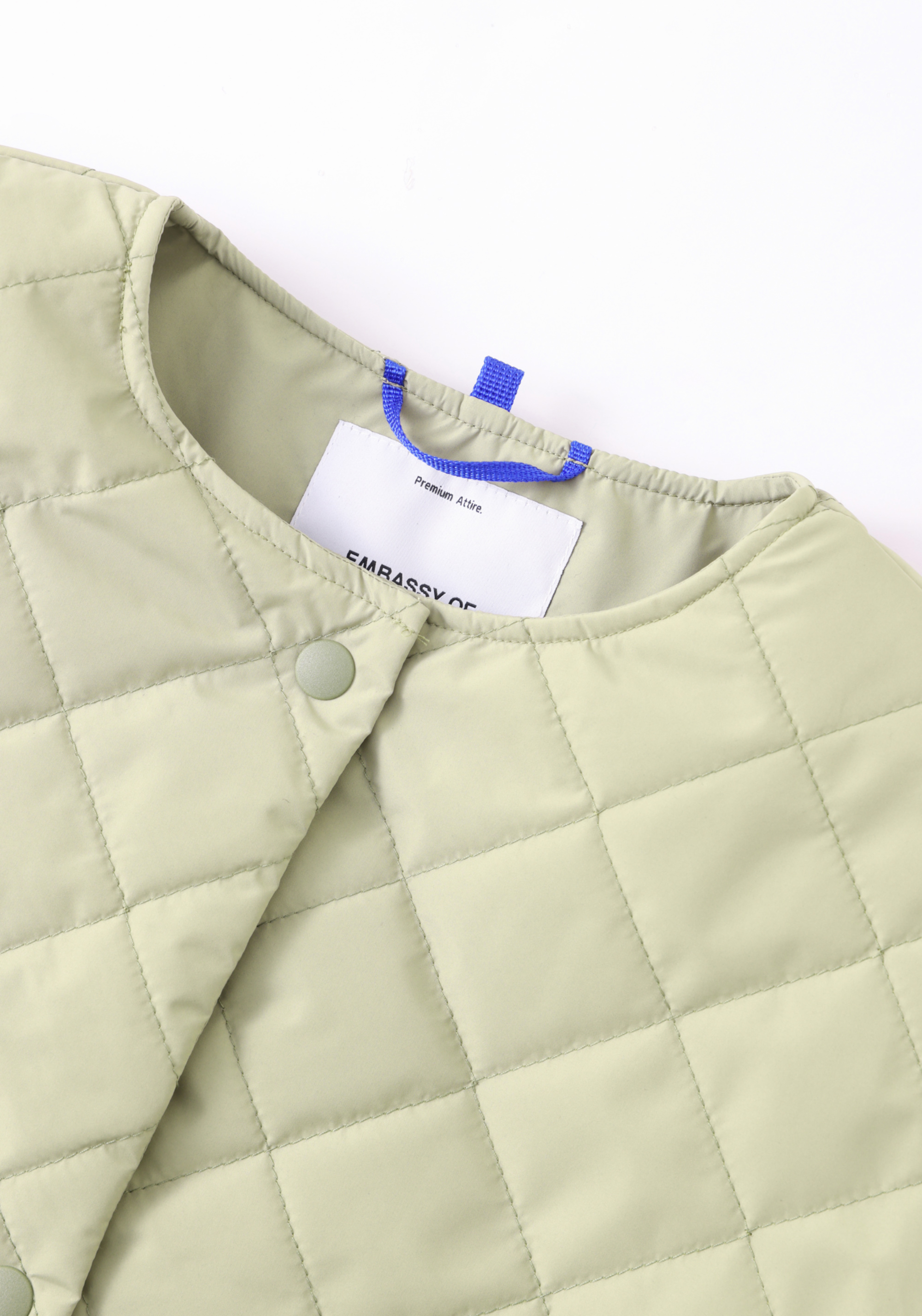 Embassy of Bricks and Logs Steppjacke Mona Jacket Pale Olive