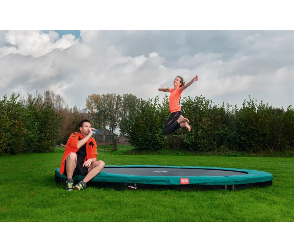 BERG - InGround Favorit 430 Trampolin (Sport) - Grøn