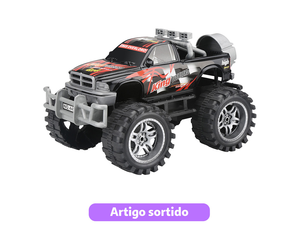CARRO DE FRICÇÃO ONE TWO FUN 29CM MODELOS SORTIDOS