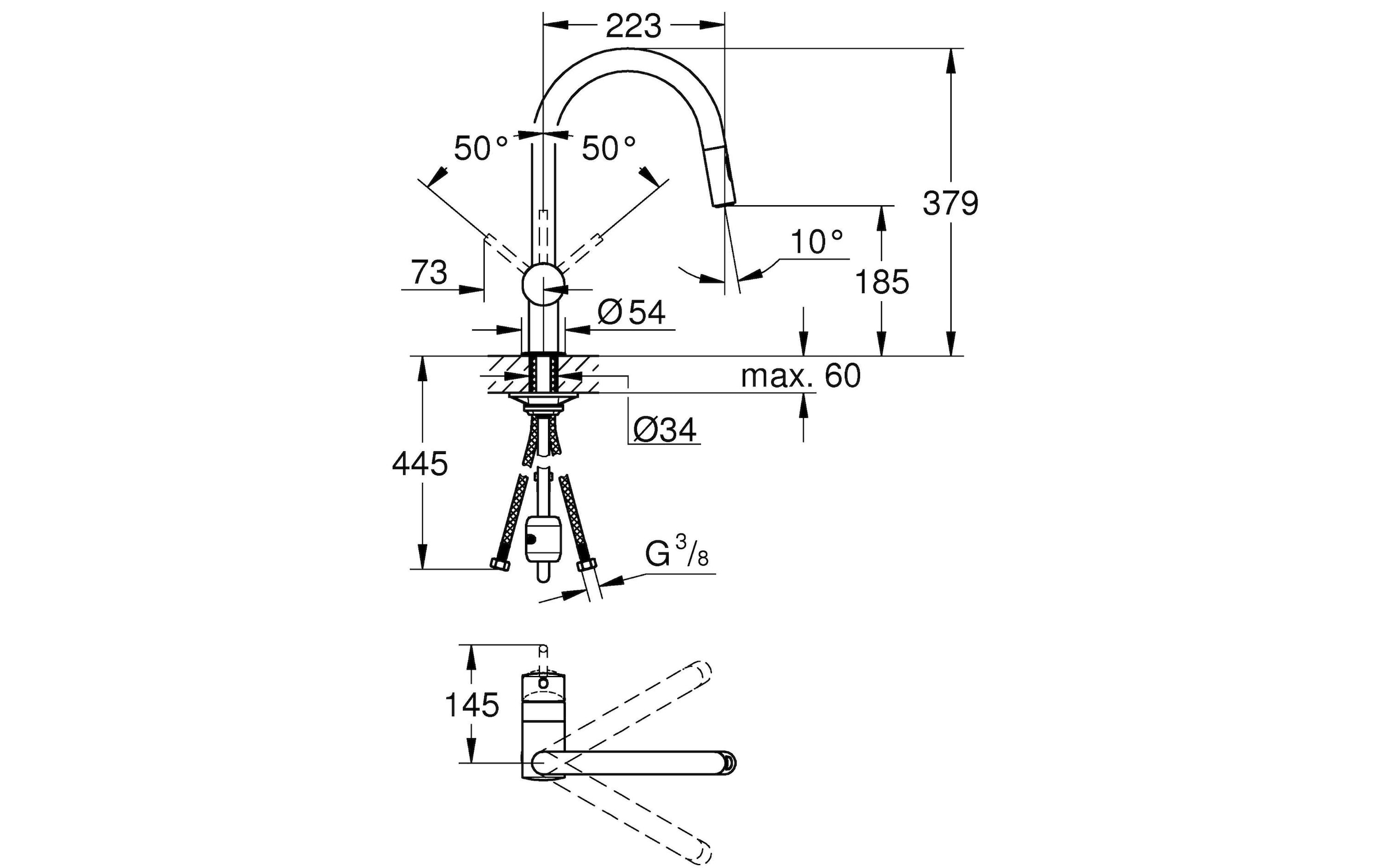 Grohe Küchenarmatur »Minta«