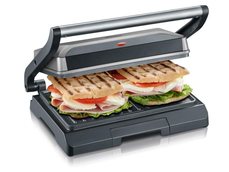 Severin Kontaktgrill KG 2394 800 W Kompakt-Multigrill
