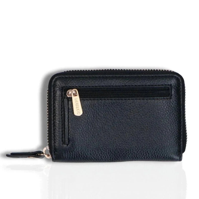 LouLou Essentiels Portemonnee RFID Petit Emilie Black Gold