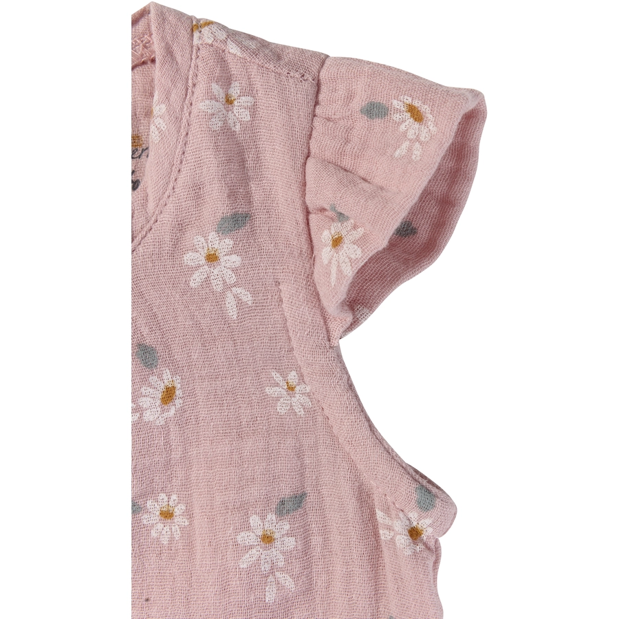 Sterntaler Set Shirt mit Hose Blümchen samtroa