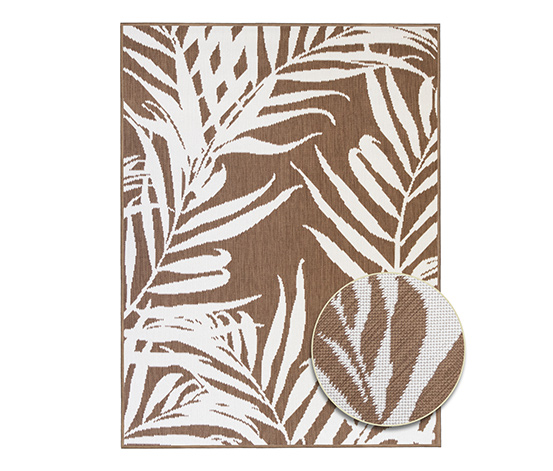 Outdoor-Wendeteppich »Palm Tree«, braun, ca. 120 x 160 cm