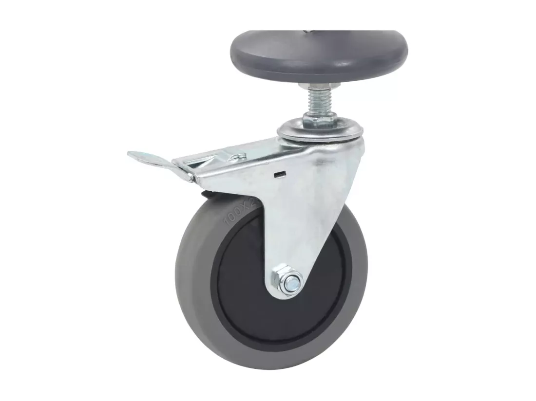 Chariot de cuisine pour 16 plateaux 38x55x163 cm Inox