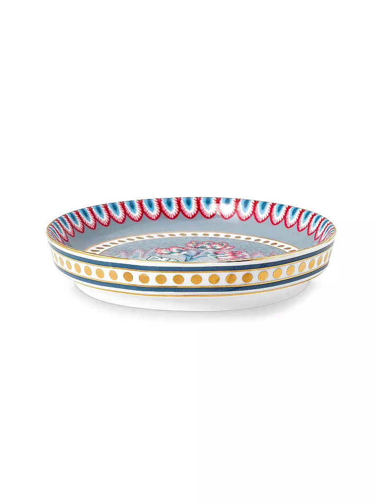 PIP STUDIO Tea Tip 9cm FLOWER FESTIVAL Light Blue hellblau