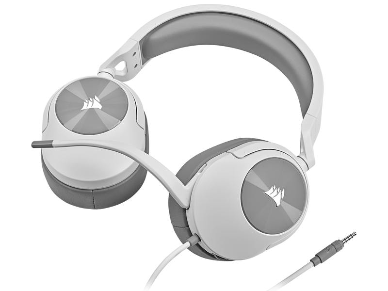 Corsair Headset HS55 Stereo Weiss Stereo Gaming Headset