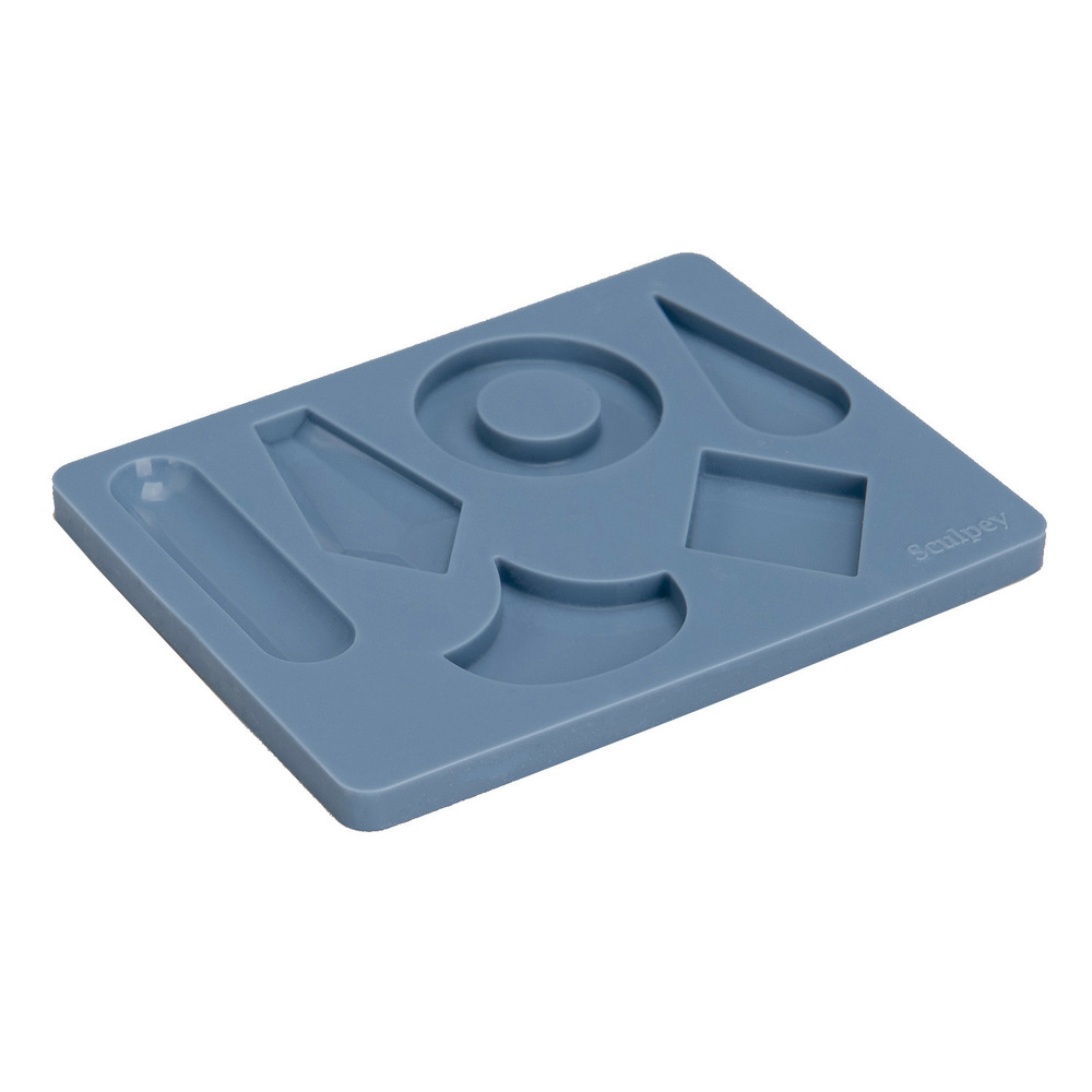 Moule en silicone sculpey pour bijoux géométriques