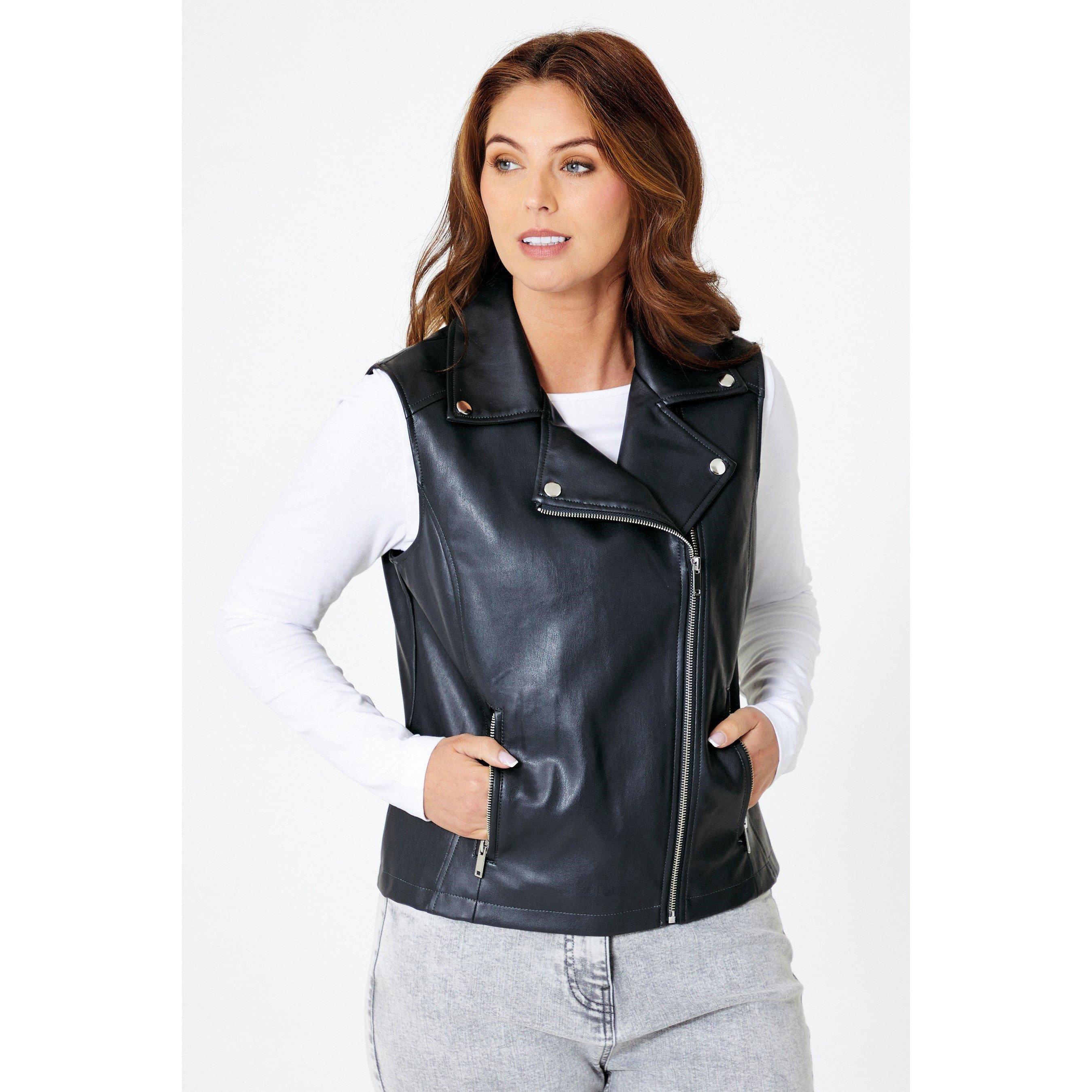 Be You Ladies Biker Gillet