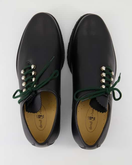 Dirndl & Bua 6139-01 Trachtenschuhe in Schwarz