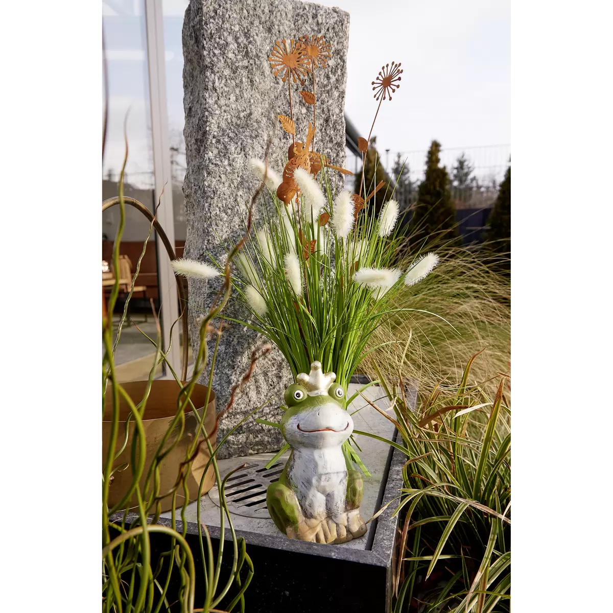 Frosch Damaris weiss
