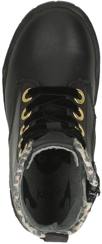 Keq Meisjes veterschoenen zwart