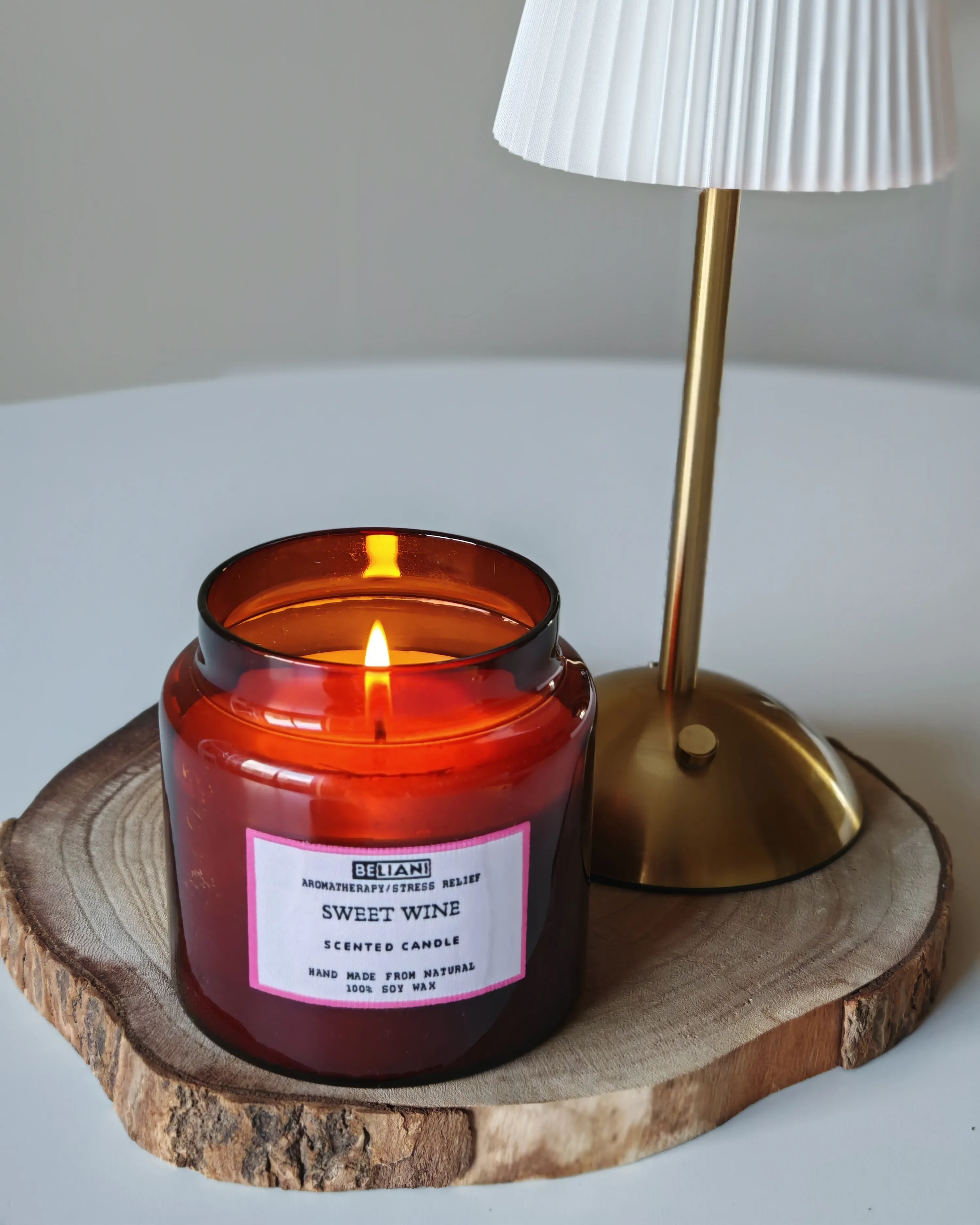 Set van 2 geurkaarsen ABSOLUTE ALCHEMY Soja wax Frisse geurnoten