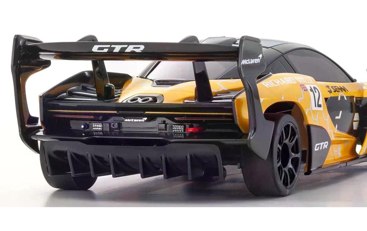 Mini-Z MR-03 McLaren Senna GTR, Orange RWD, 1:27, Readyset<br>Mini-Z On-Road Modell mit Heckantrieb im Massstab 1:27