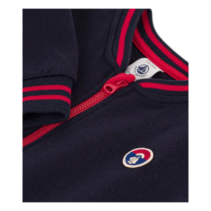 Petit Bateau Teddy en Jersey | Bleu marine
