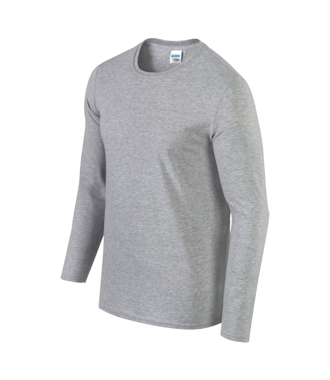 Gildan - T-shirt à manches longues - Hommes (Gris sport) - UTBC488