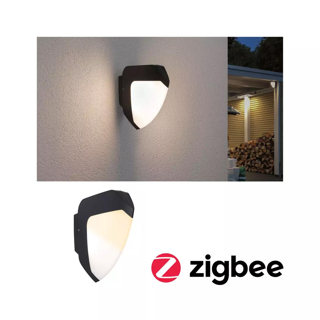 LED-Außenwandleuchte Ikosea