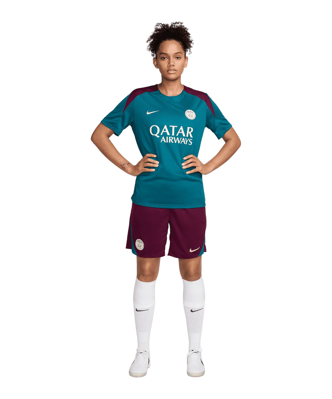 Nike Paris St. Germain Trainingsshort Rot F610