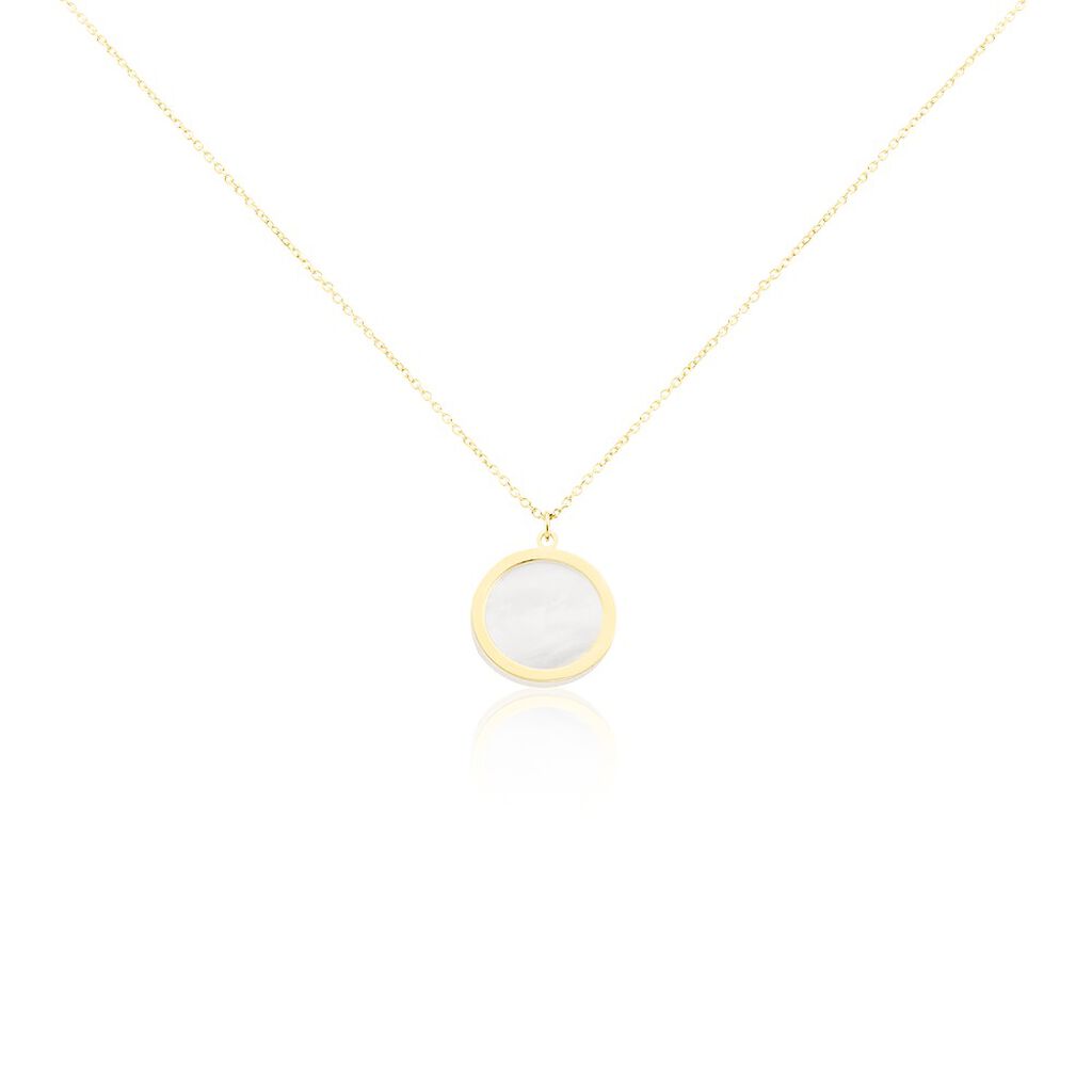 Collier Naïade Or Jaune Nacre