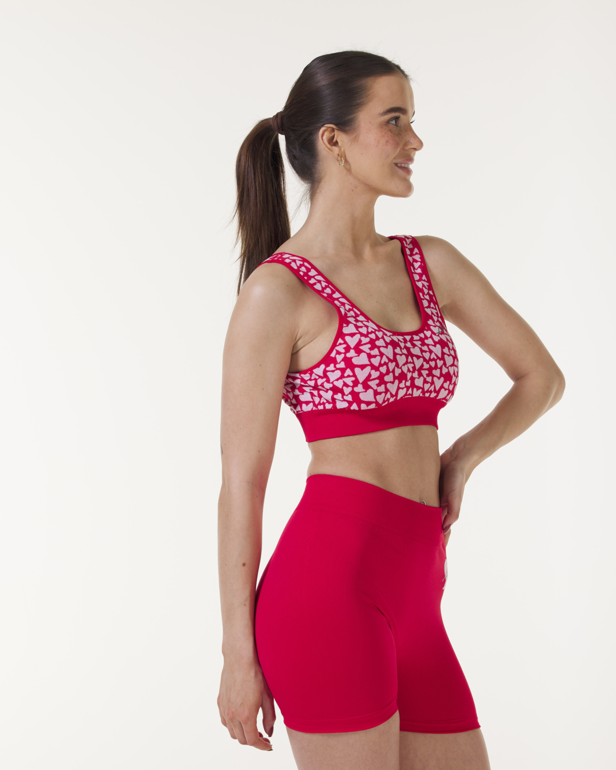 Bumpro Treat Seamless Bra Red Rose