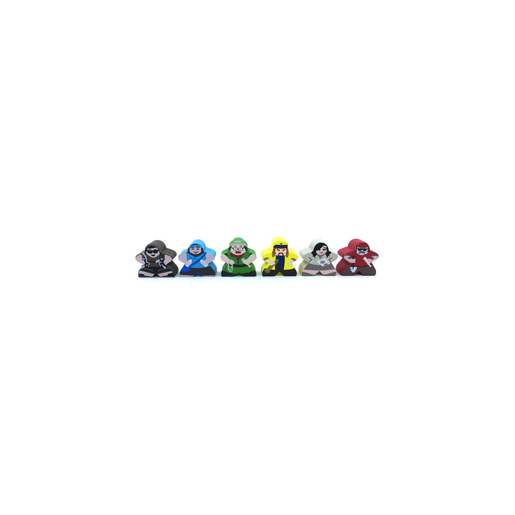 Set de Meeples - Désert Interdit
