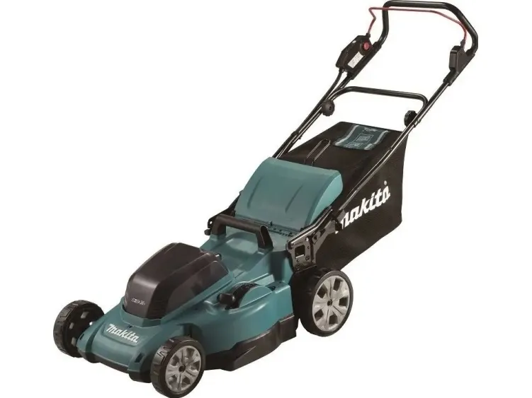 Makita DLM480Z - Græsslåmaskine - ledningfri - 18 V - intet batteri, ingen oplader - 3100 opm - 48 cm - 24.5 kg - SOLO