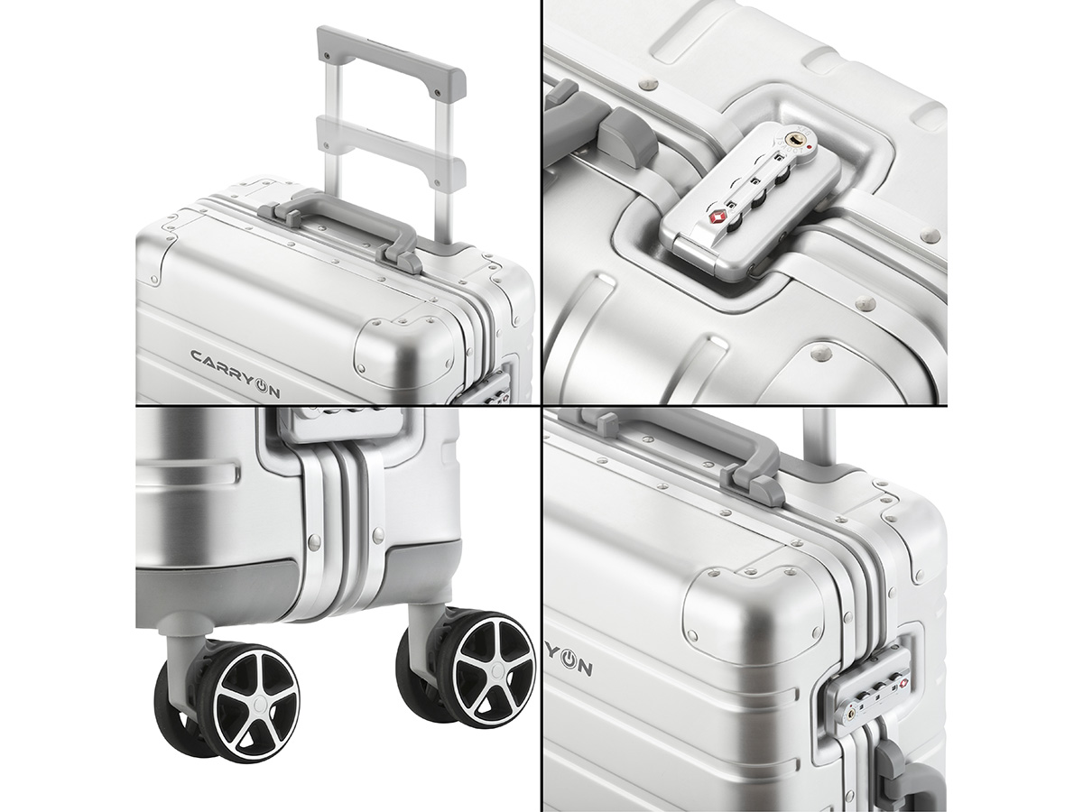 CarryOn ULD aluminium handbagage koffer - Silver