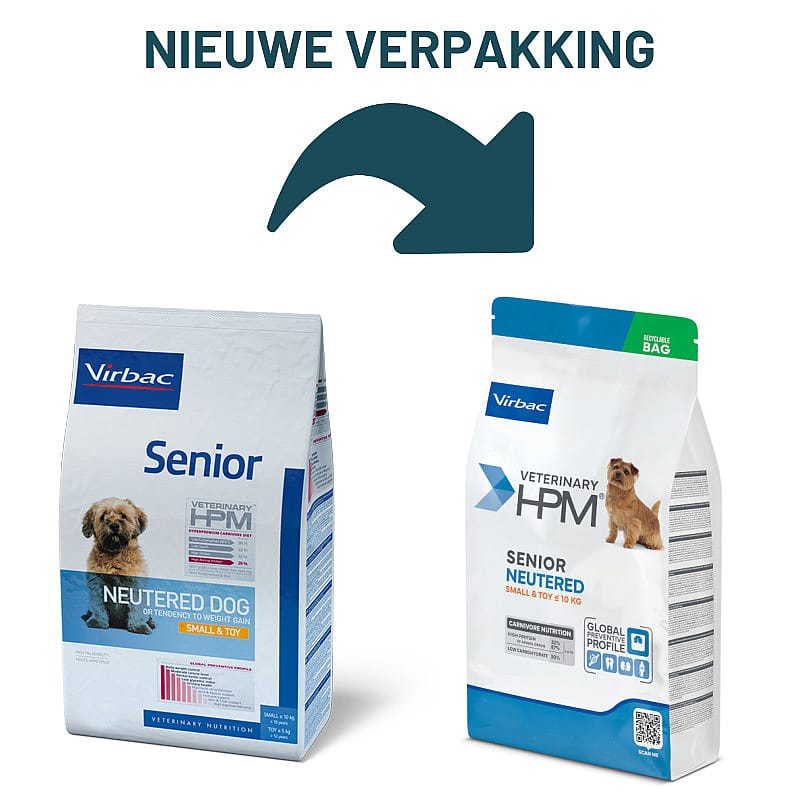 HPM Senior Neutered Dog Small & Toy 3 kg