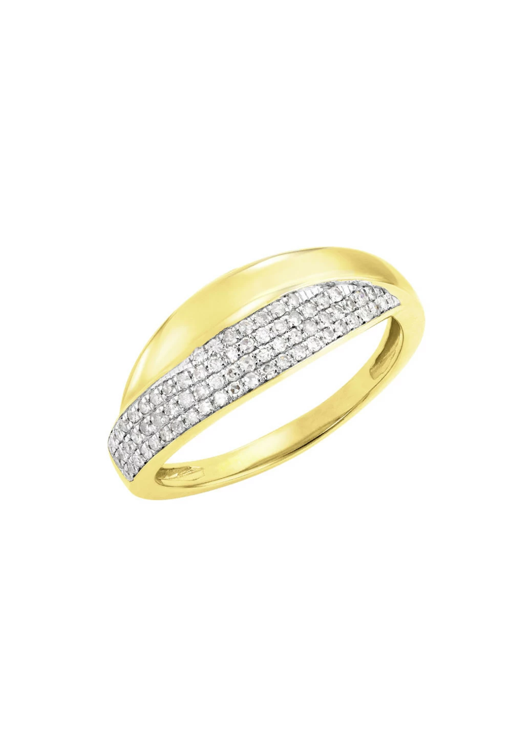Wunderschöner Damenring mit Diamanten