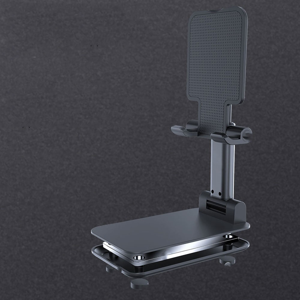 (16cm) Universal Desktop Halterung für Handy / Smartphone (7 cm) - Schwarz