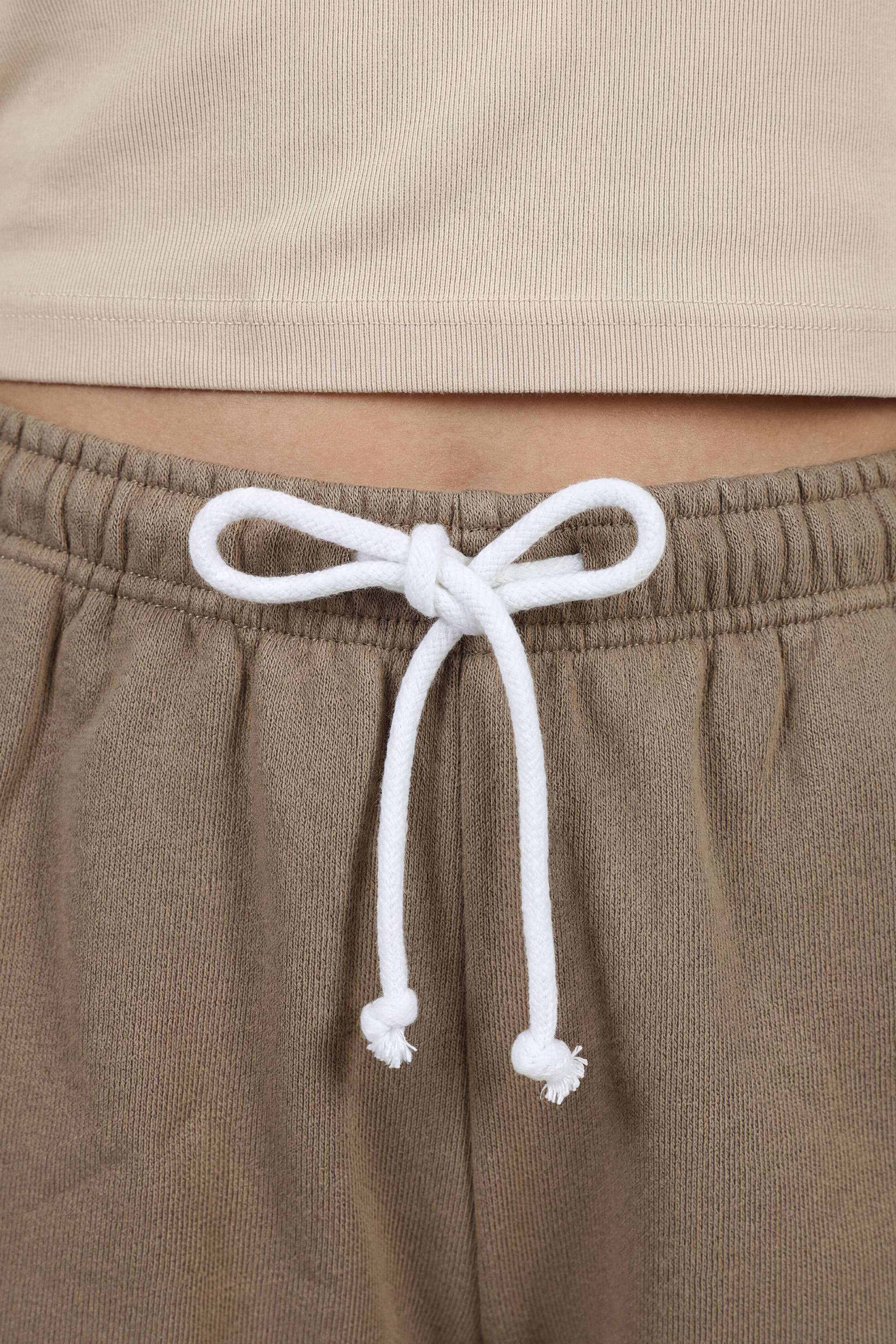 boohoo Short Molleton Coupe Ample Avec Cordon De Serrage Contrasté