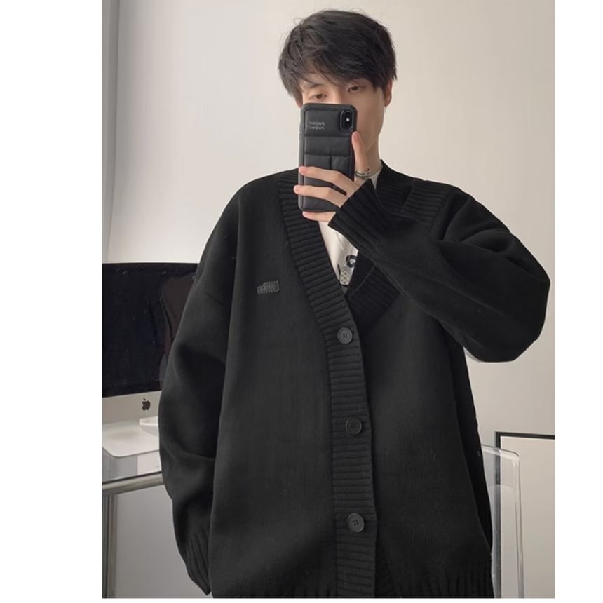 Lingaris - Asymmetrische hals, effen applicatie, oversized vest