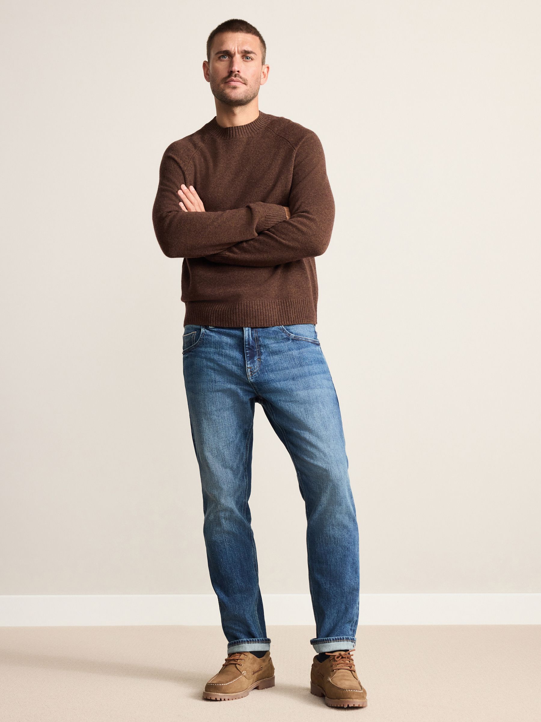 Normaal blauw - Slim Fit - Signature Japanse zelfkant denim jeans