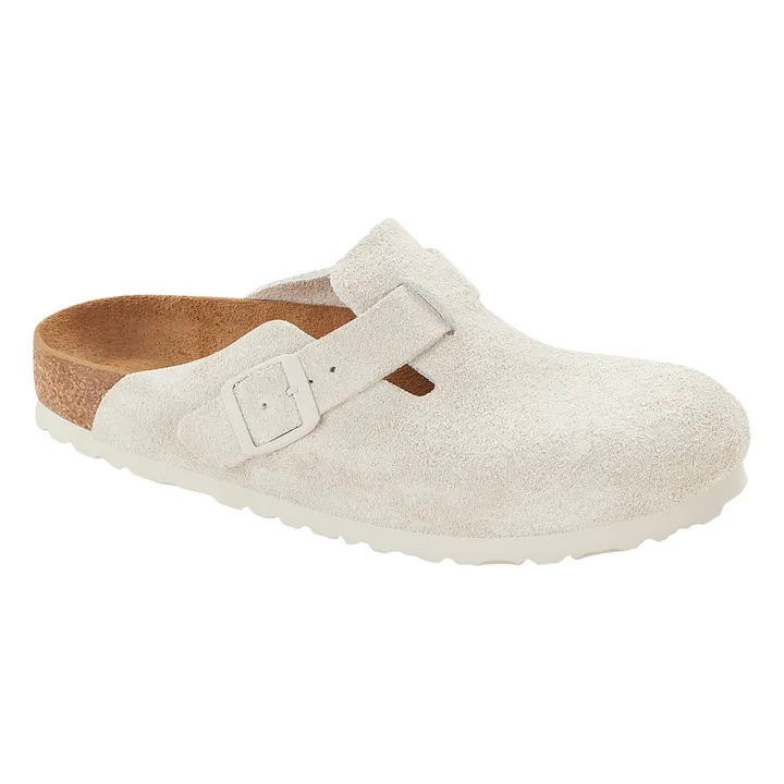BIRKENSTOCK Sabots Boston Chaussant Normal | Blanc