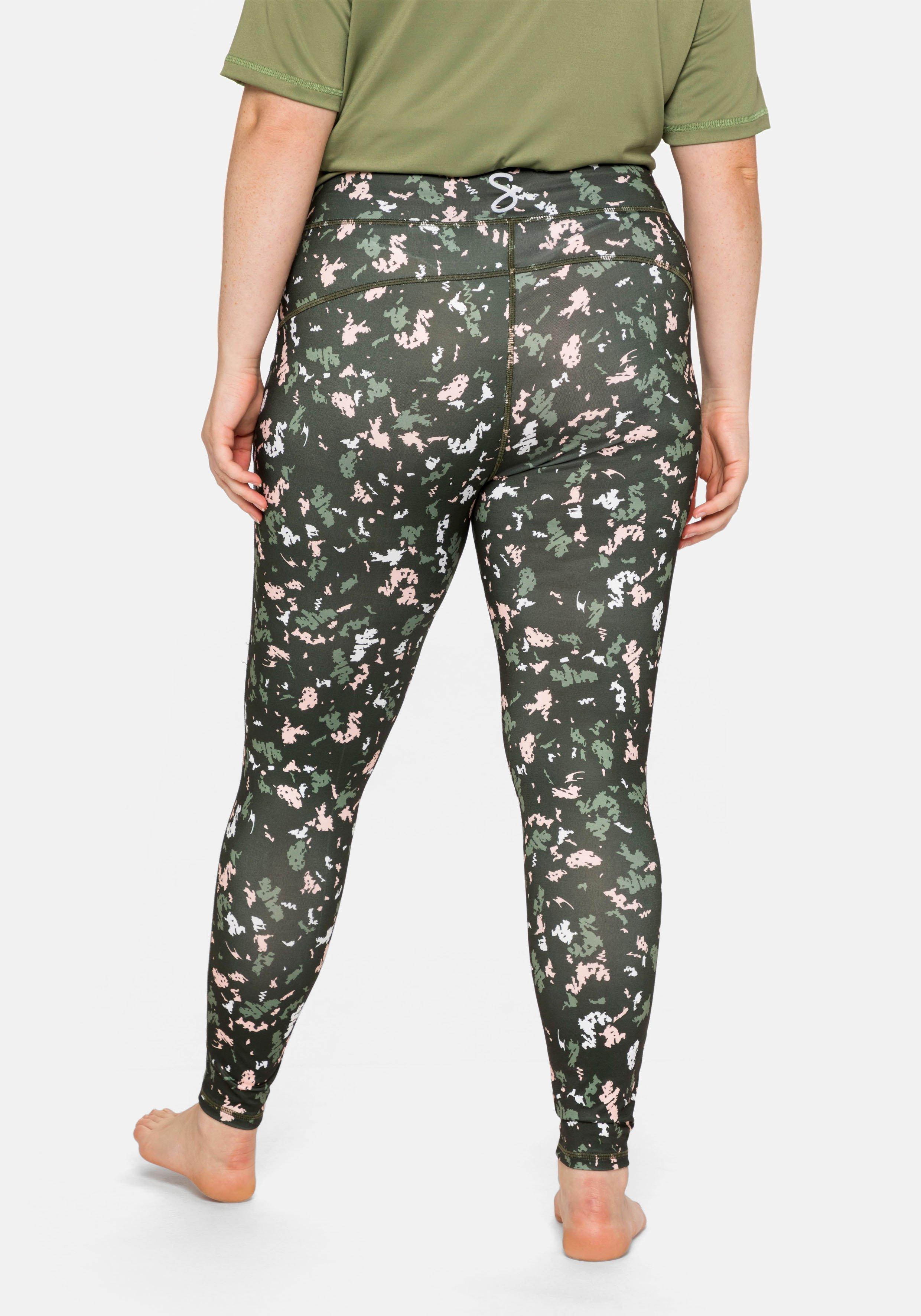 Funktionsleggings mit Alloverdruck